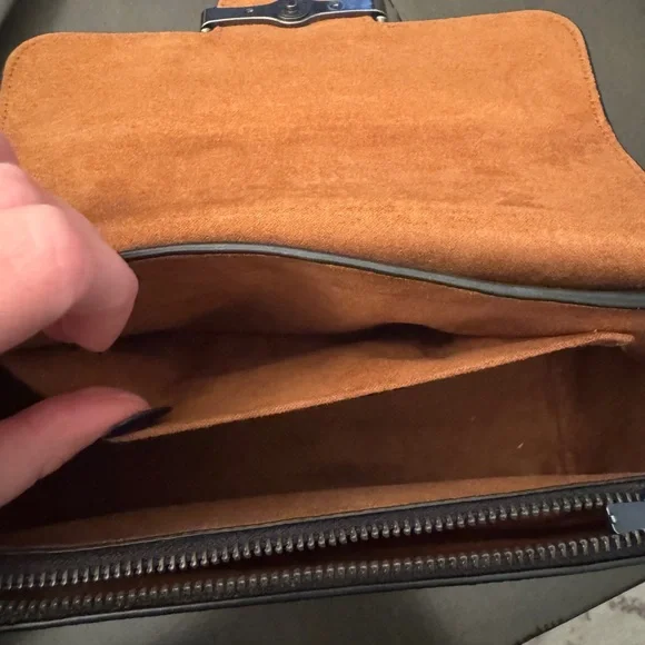 Black leather Coach purse - Picture 8 of 8